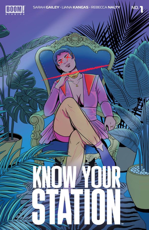 Know Your Station #1 - Cover I B!G Jenn Woodall Variant