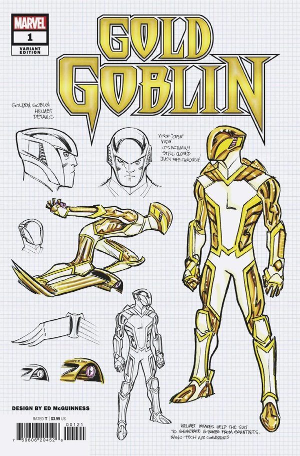 Gold Goblin #1 - 1:25 McGuinness Design Variant