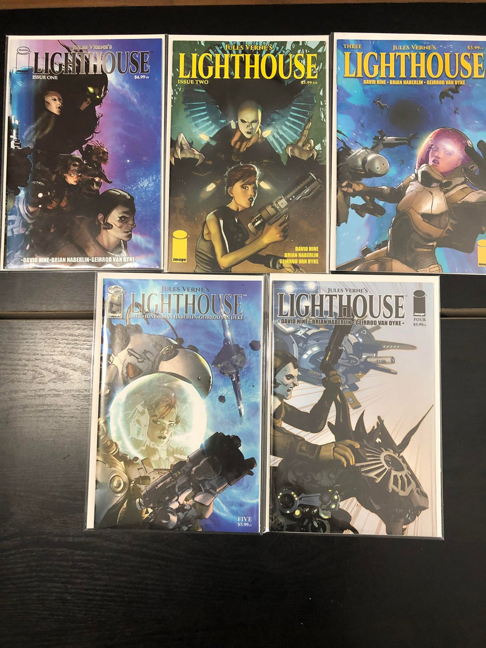 LIGHTHOUSE #1-5 COMPLETE SET!