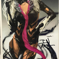 BLACK CAT #1 Mike Mayhew VARIANT SIGNED BY Jed Mackay!