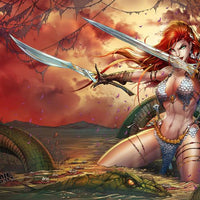 INVINCIBLE RED SONJA #2 Jamie Tyndall Exclusive!