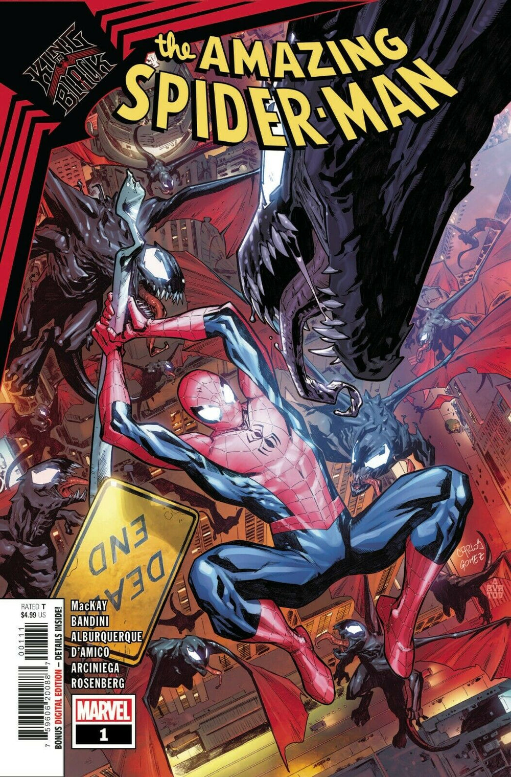 King in Black: The Amazing Spider-Man 1 - CVR A