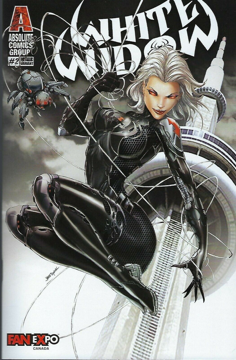White Widow #2 Jamie Tyndall Fan Expo Canada Variant Cover
