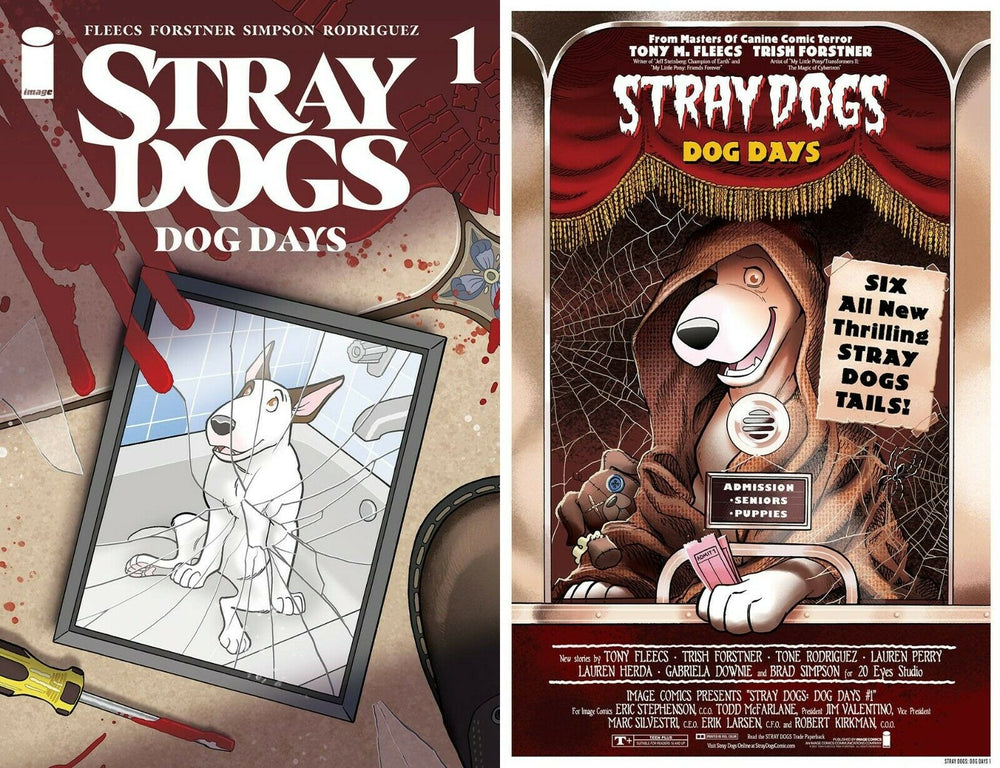 Stray Dogs Dog Days #1 Cover A and B Variant Set