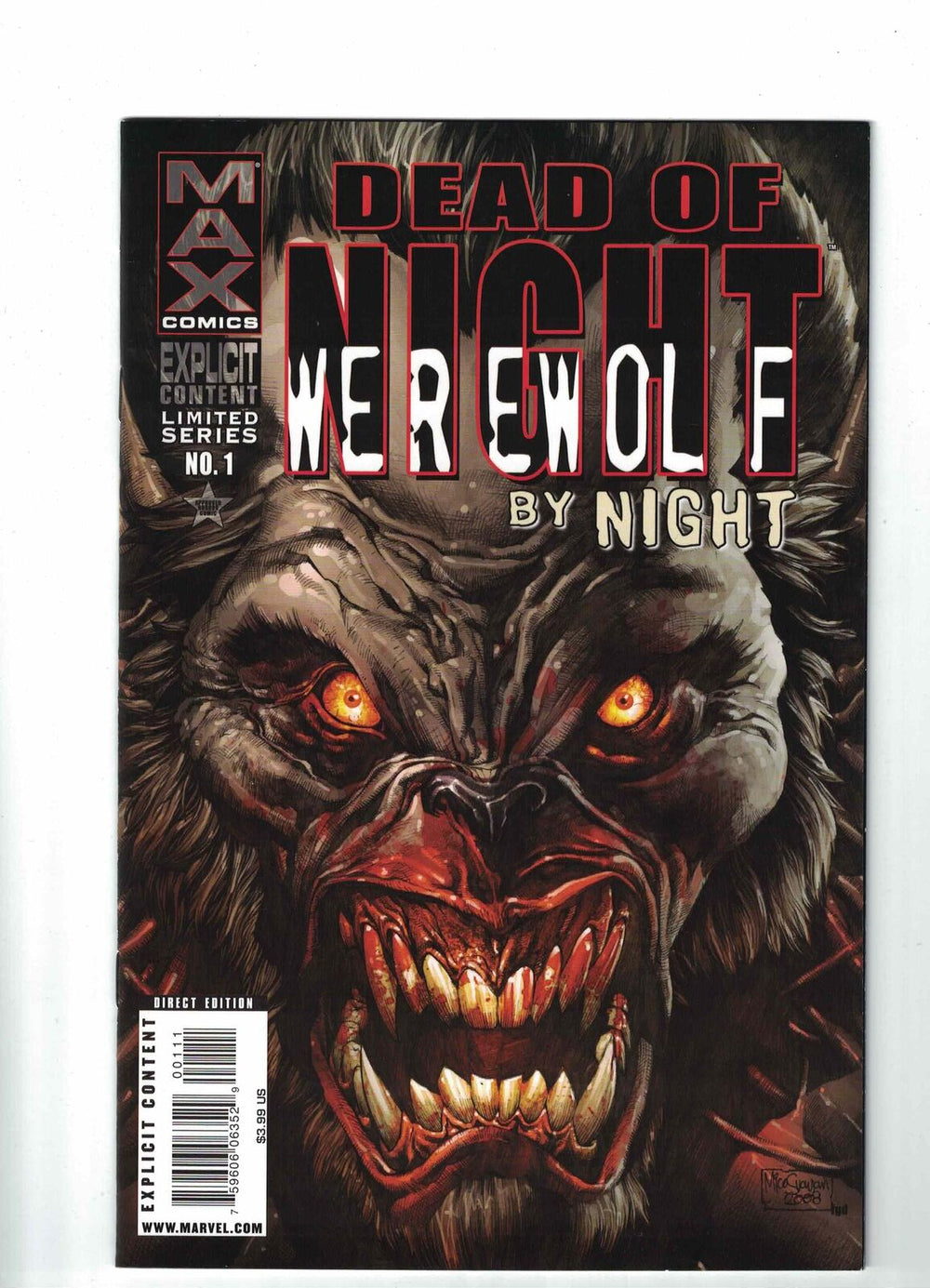 Dead Of Night Werewolf By Night #1-4 Complete