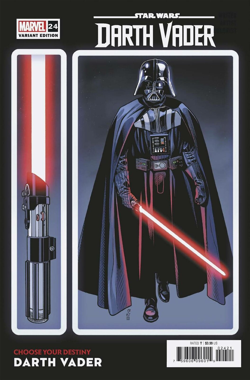 STAR WARS DARTH VADER #24 SPROUSE CHOOSE YOUR DESTINY