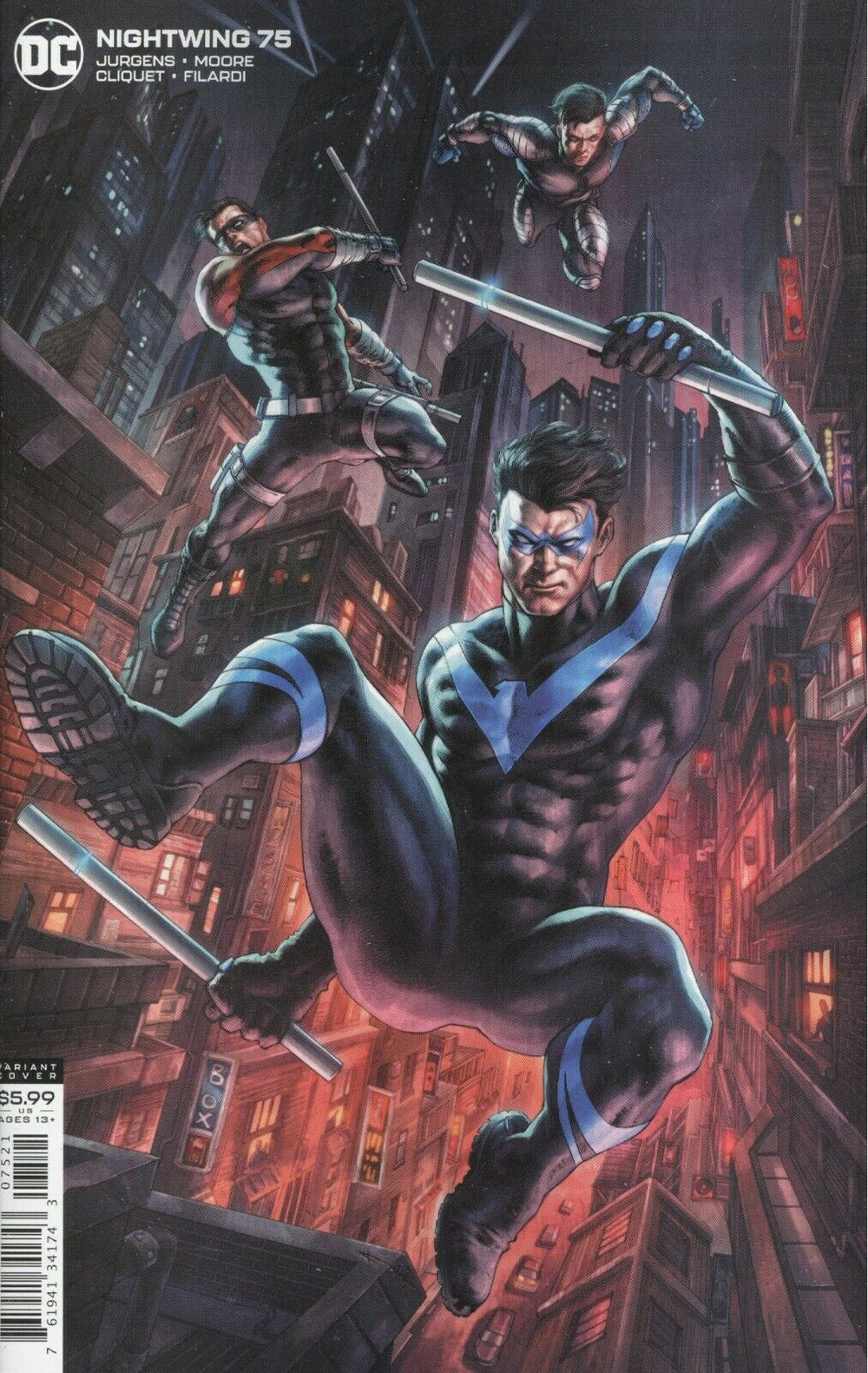 NIGHTWING #75 Cover B Alan Quah - Mutant Beaver Comics