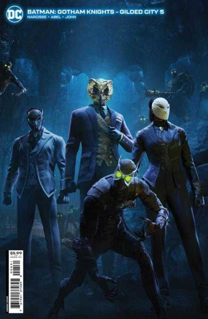 Batman Gotham Knights Gilded City #4 Cover C Video Game Card Stock Variant  (Of 6)