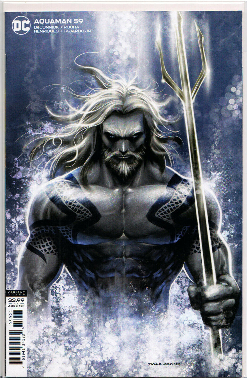 AQUAMAN #59 Cover B Tyler Kirkham - Mutant Beaver Comics