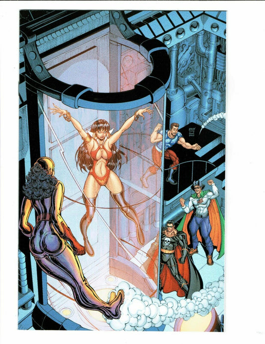 VAMPIRELLA DARK POWERS #1 25 COPY ROBSON VIRGIN - Mutant Beaver Comics