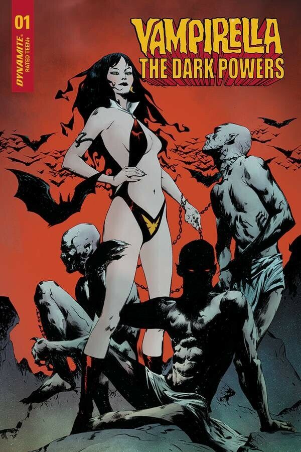 VAMPIRELLA DARK POWERS #1 20 COPY LEE VAMPI DEMONS ALT COLOR - Mutant Beaver Comics