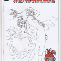 VAMPIRELLA VALENTINE'S DAY SPECIAL #1 Ergun Gunduz B&W 1:10 Ratio Variant - Mutant Beaver Comics