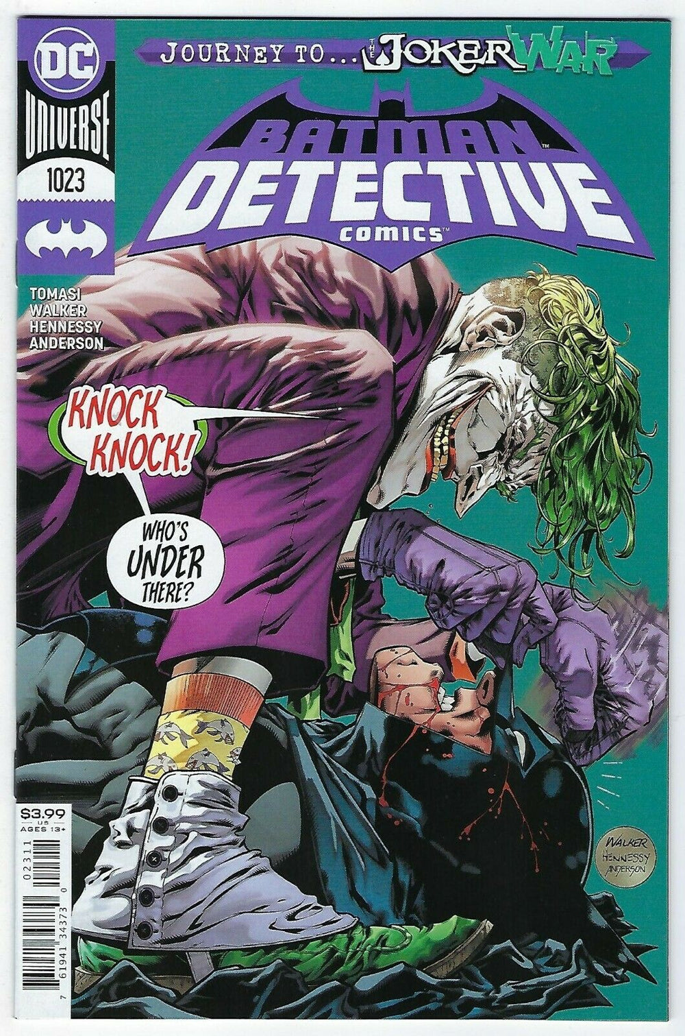 DETECTIVE COMICS #1023 (1st Print) Cover A - JOKER WAR Tie In! - Mutant Beaver Comics