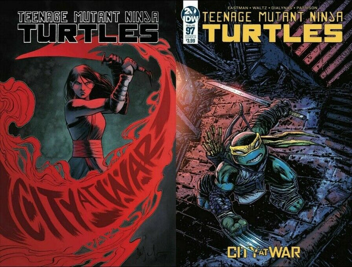 TEENAGE MUTANT NINJA TURTLES #97 SET (Cover A & B) - Mutant Beaver Comics