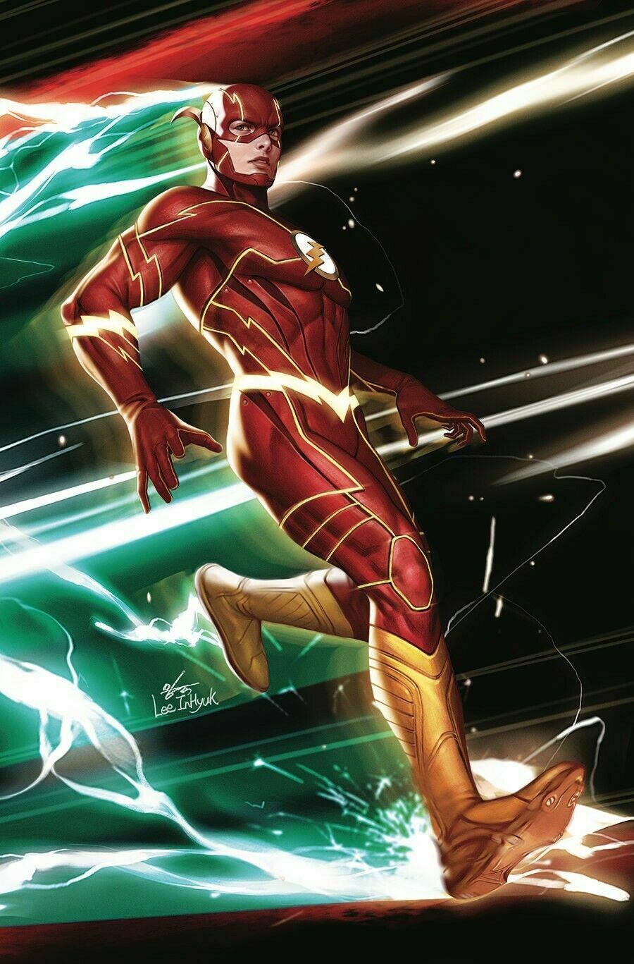 Flash # 766 Inhyuk Lee Variant - Mutant Beaver Comics