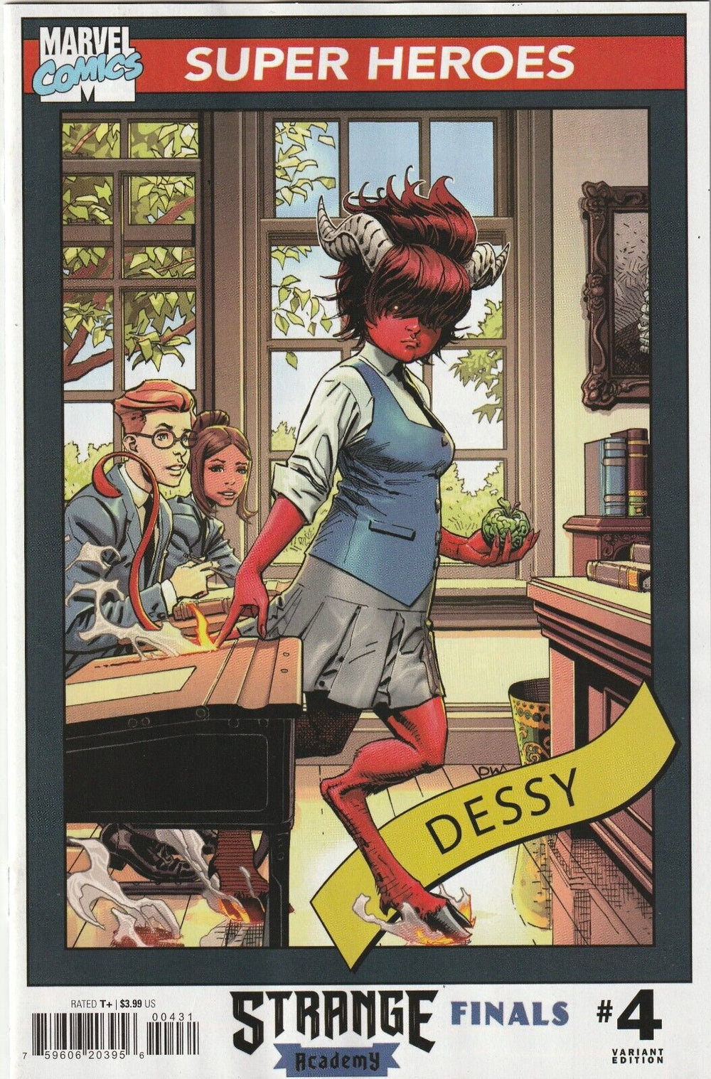 Strange Academy Finals #4 Trading Cards Cover