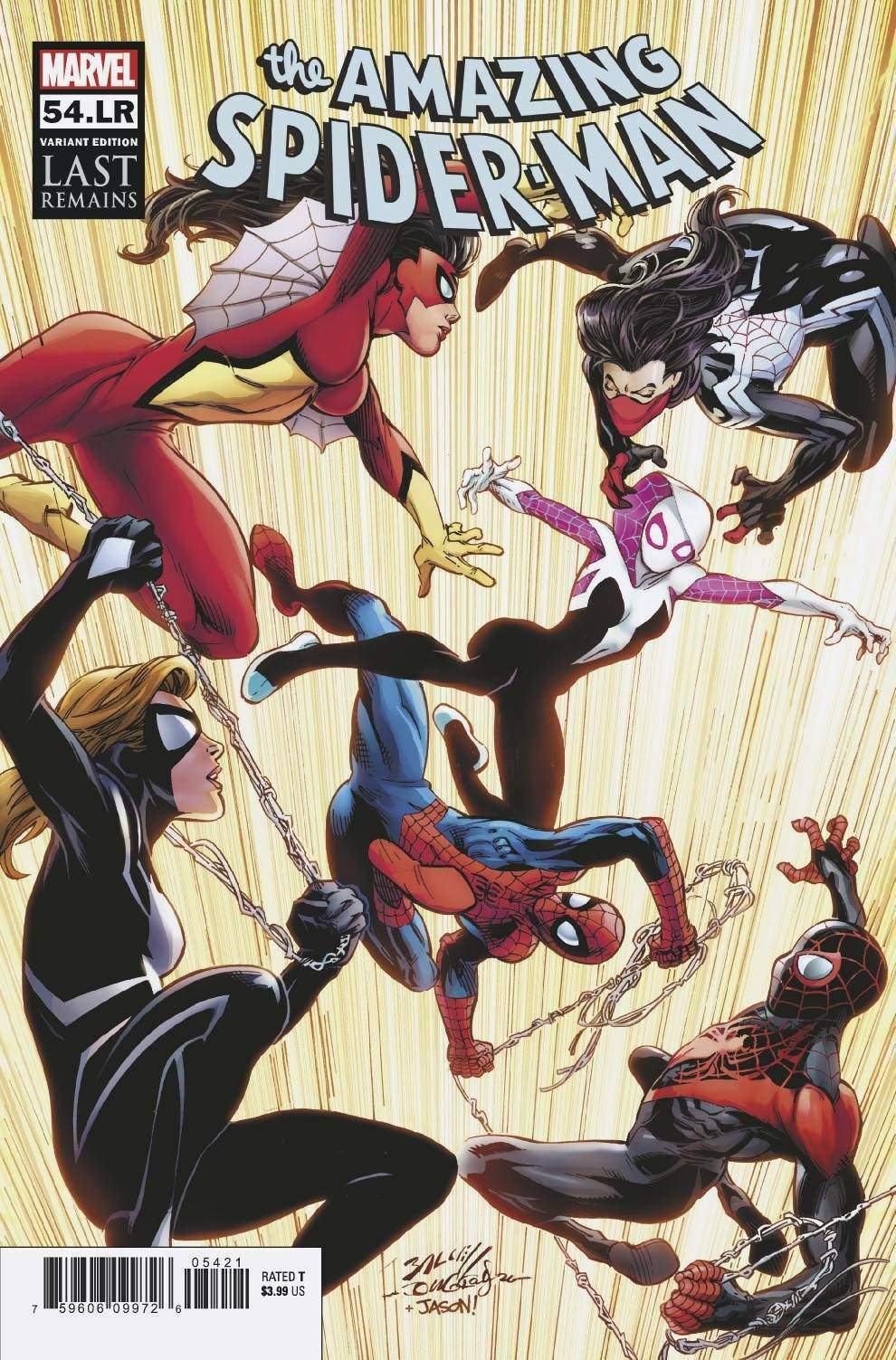 Amazing Spider-Man Vol 5 # 54.LR Bagley Variant Cover - Mutant Beaver Comics