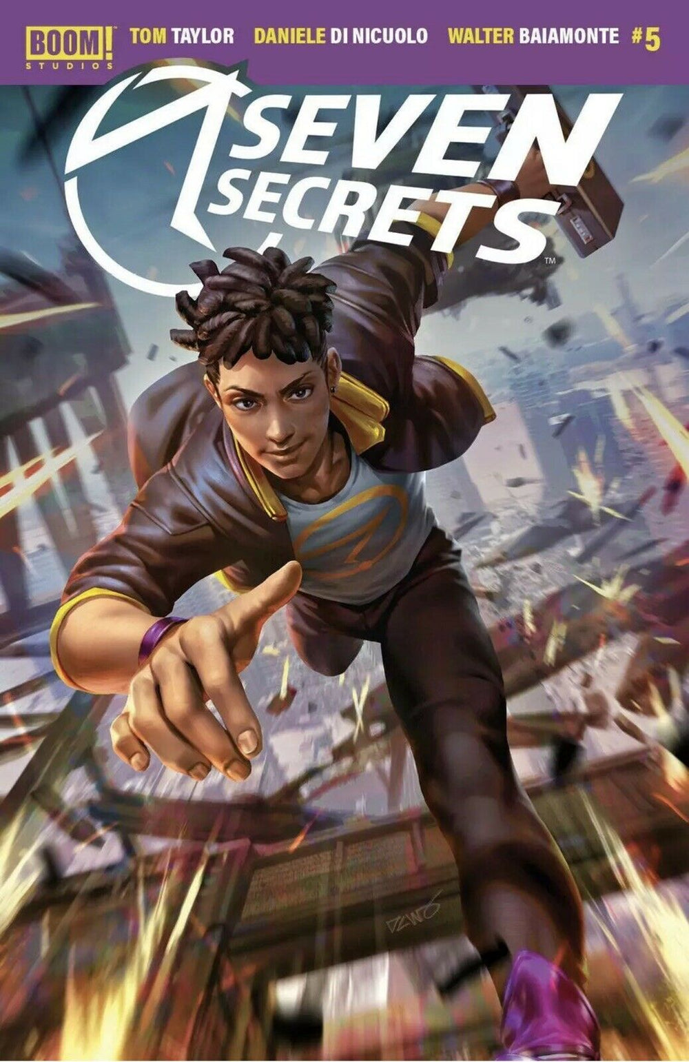 SEVEN SECRETS #5 Derrick Chew Variant - Mutant Beaver Comics