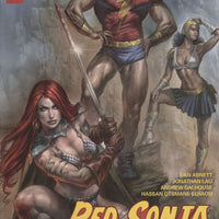 RED SONJA THE SUPERPOWERS #1 COVER A PARRILLO