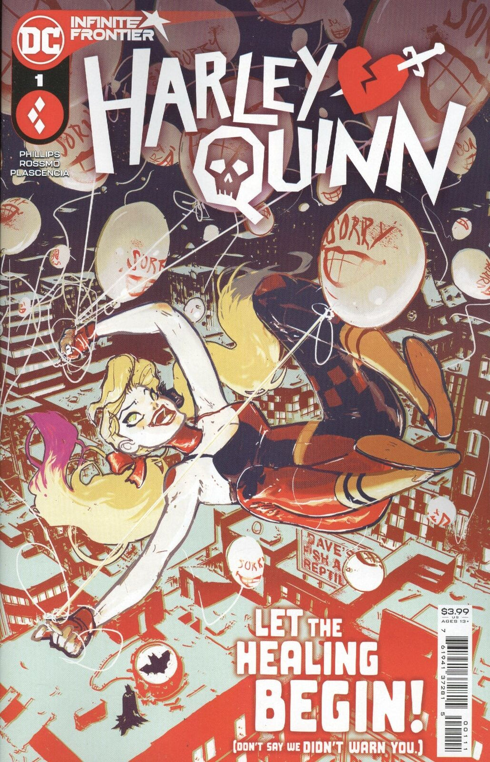 HARLEY QUINN #1 COVER A RILEY ROSSMO