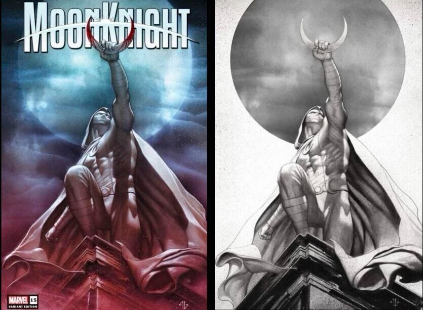 Moon Knight: Black, White & Blood #4 Marvel Comics (2022) 1st Print Comic  Book