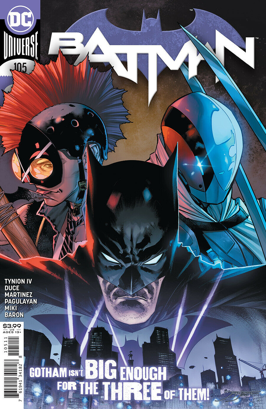 Batman #105 cover A - Mutant Beaver Comics