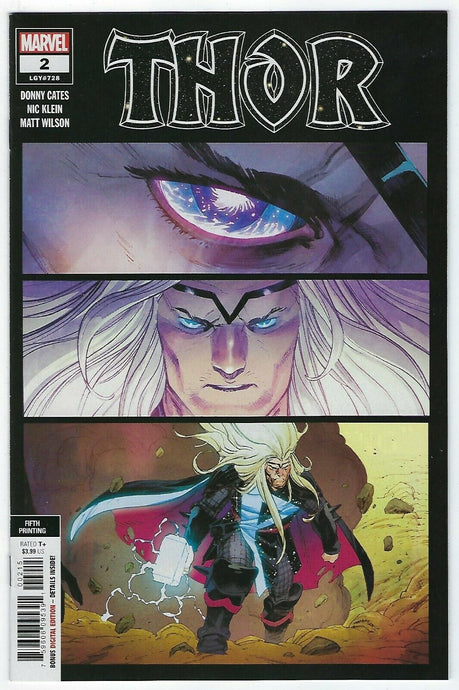 Thor # 2 Variant Cover 5th Print - Mutant Beaver Comics