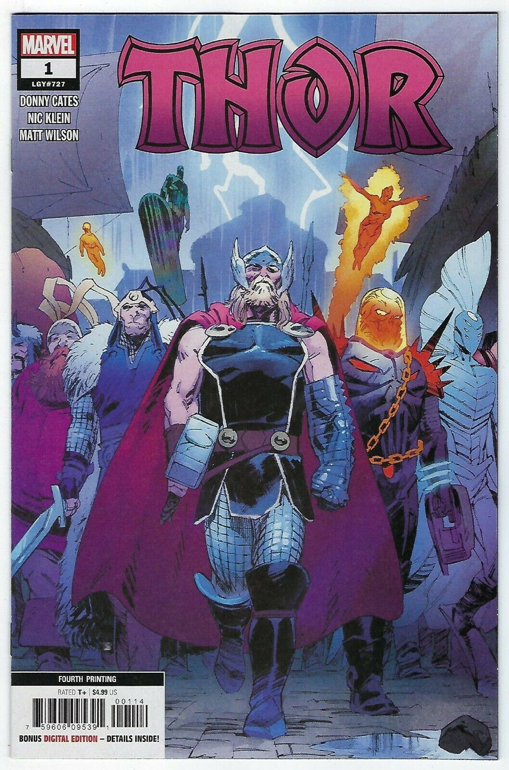 Thor # 1 Variant 4th Printing - Mutant Beaver Comics