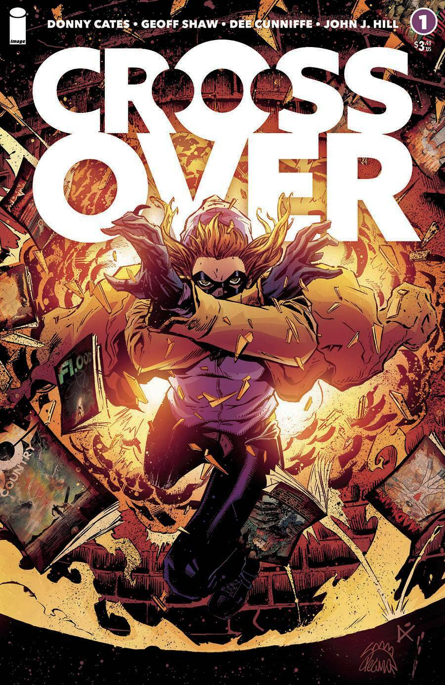CROSSOVER # 1 Cover B - Mutant Beaver Comics