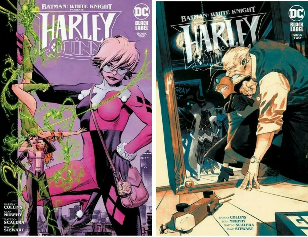 BATMAN WHITE KNIGHT PRESENTS HARLEY QUINN #2 Cover A B - Mutant Beaver Comics