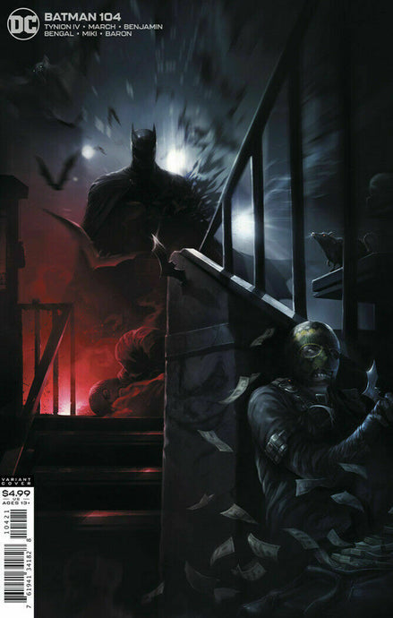 BATMAN #104 Mattina Cover B Variant - Mutant Beaver Comics