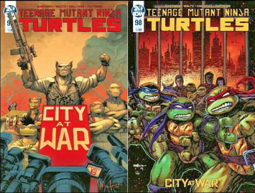 TEENAGE MUTANT NINJA TURTLES #98 SET (Cover A & B) - Mutant Beaver Comics