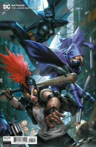BATMAN:THE JOKER WAR ZONE #1 Cover B Derrick Chew - Mutant Beaver Comics