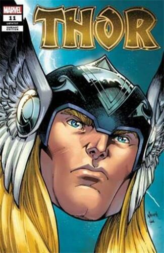 THOR #11 NAUCK HEADSHOT VARIANT MARVEL GEMINI - Mutant Beaver Comics